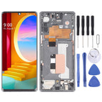 For LG Velvet 5G US Version Original LCD Screen Digitizer Full Assembly with Frame – Durable Build, Easy to Use, For LG Velvet 5G(US Version)