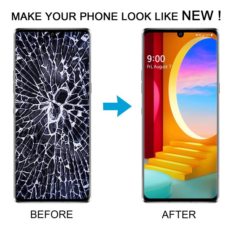 For LG Velvet 5G US Version Original LCD Screen Digitizer Full Assembly with Frame – Durable Build, Easy to Use, For LG Velvet 5G(US Version)