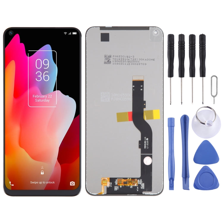 LCD Screen and Digitizer Full Assembly for TCL 10L / TCL 10 Lite / TCL Plex / T780H / T770H, For TCL 10L / 10 Lite / Plex (TFT) For TCL 10L 10 Lite Plex (TFT)