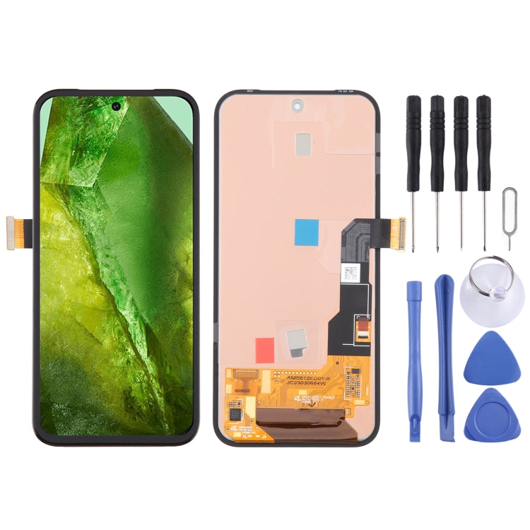 For Google Pixel 8A GKV4X G6GPR G8HHN Original OLED LCD Screen with Digitizer Full Assembly – Durable Build, Easy to Use, For Google Pixel 8A(Original) For Google Pixel 8A(Original)