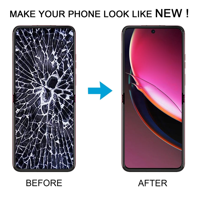 For Motorola Razr 40 Ultra AMOLED Material LCD Screen with Digitizer Full Assembly – Durable Build, Easy to Use, For Motorola Razr 40 Ultra/Razr+ 2023 / Moto Razr 2023(Original)