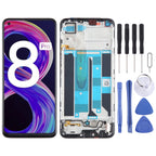 LCD Screen and Digitizer Full Assembly with Frame for OPPO Realme 8 Pro – Durable Build, Easy to Use, For OPPO Realme 8 Pro