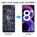 LCD Screen and Digitizer Full Assembly with Frame for OPPO Realme 8 Pro – Durable Build, Easy to Use, For OPPO Realme 8 Pro