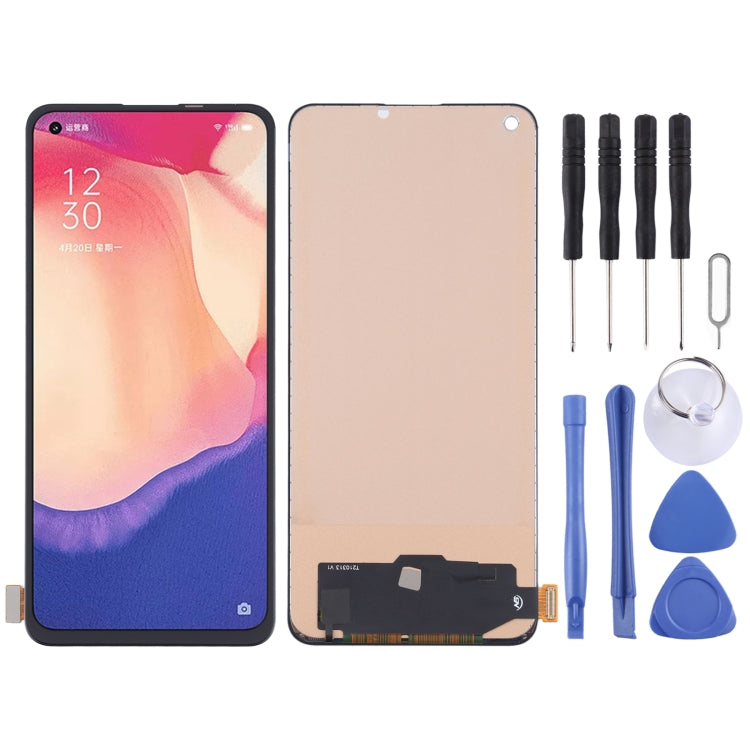 TFT Material LCD Screen and Digitizer Full Assembly for OPPO Reno4 SE / Realme V15 5G / Realme 7 Pro / Realme X7 / Realme 8 Pro / Realme 8 4G / Realme Q2 Pro RMX3085, RMX2173, PEAT00, PEAM00, RMX2170, RMX3081, For OPPO Reno4 SE(TFT) For OPPO Reno4 SE(TFT)
