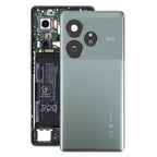 For Realme GT 6 Global Original Back Cover with Camera Lens Cover – Durable Build, Easy to Use, For Realme GT 6(Original)