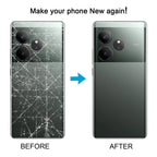 For Realme GT 6 Global Original Back Cover with Camera Lens Cover – Durable Build, Easy to Use, For Realme GT 6(Original)