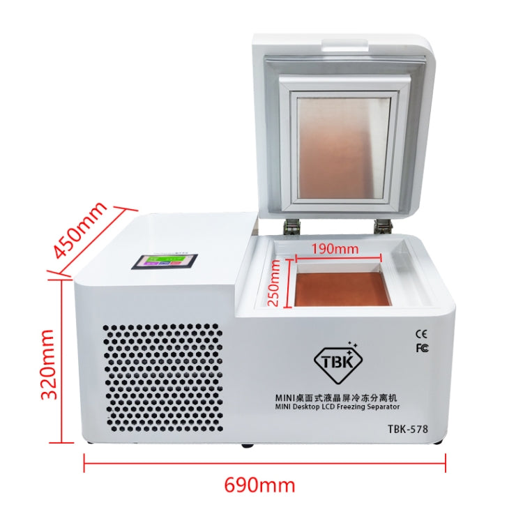 TBK-578 Professional Frozen Separating Machine, TBK-578 – Durable Build, Easy to Use