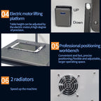 TBK-958A 220V Automatic Laser Cutting Machine Back Glass Remover Laser Separating Engraving Marking Machine, TBK-958A – Durable Build, Easy to Use
