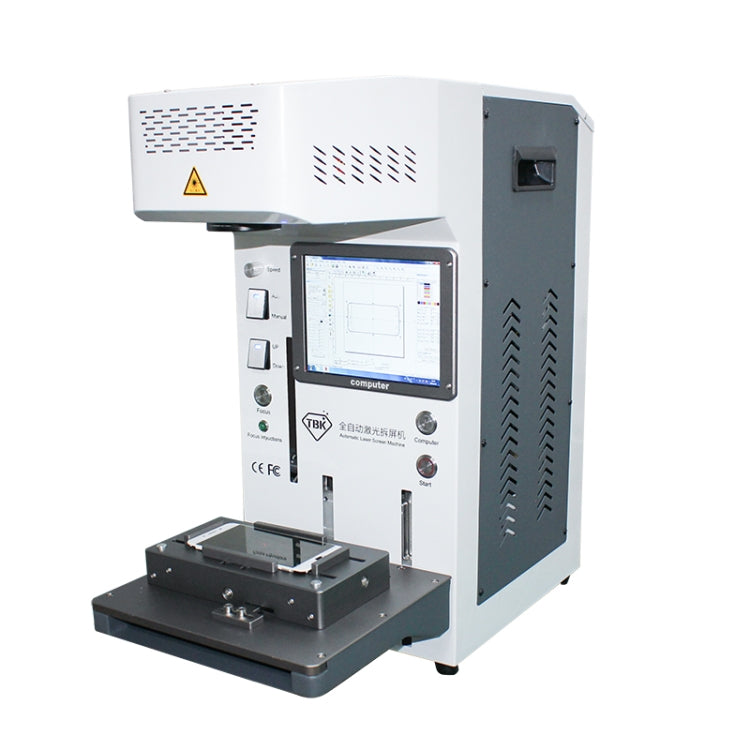TBK-958A 220V Automatic Laser Cutting Machine Back Glass Remover Laser Separating Engraving Marking Machine, TBK-958A – Durable Build, Easy to Use