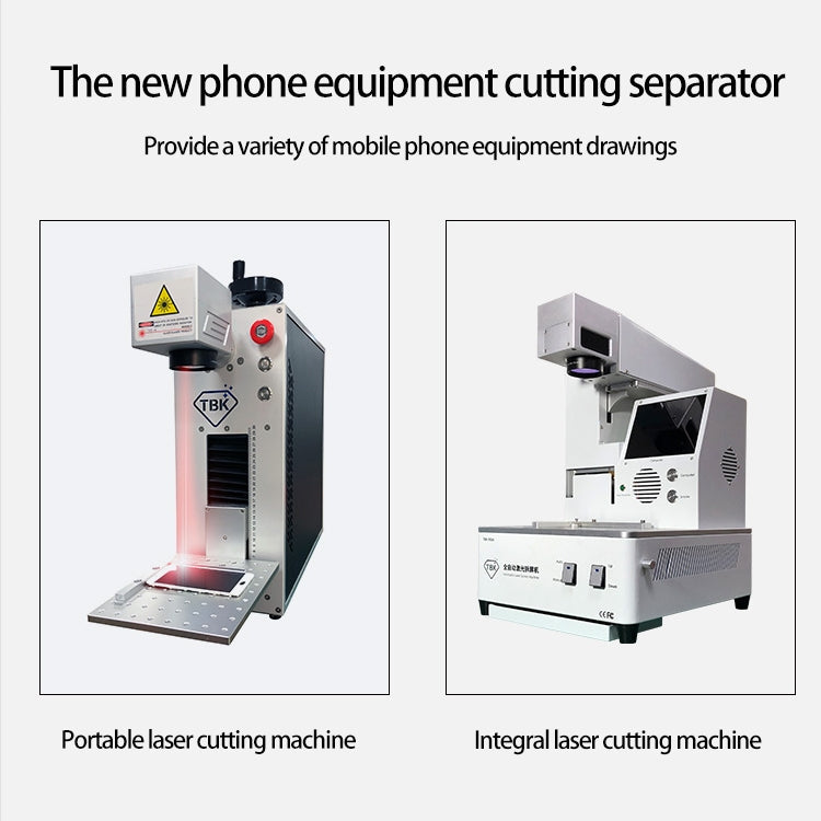 TBK-958A 220V Automatic Laser Cutting Machine Back Glass Remover Laser Separating Engraving Marking Machine, TBK-958A – Durable Build, Easy to Use