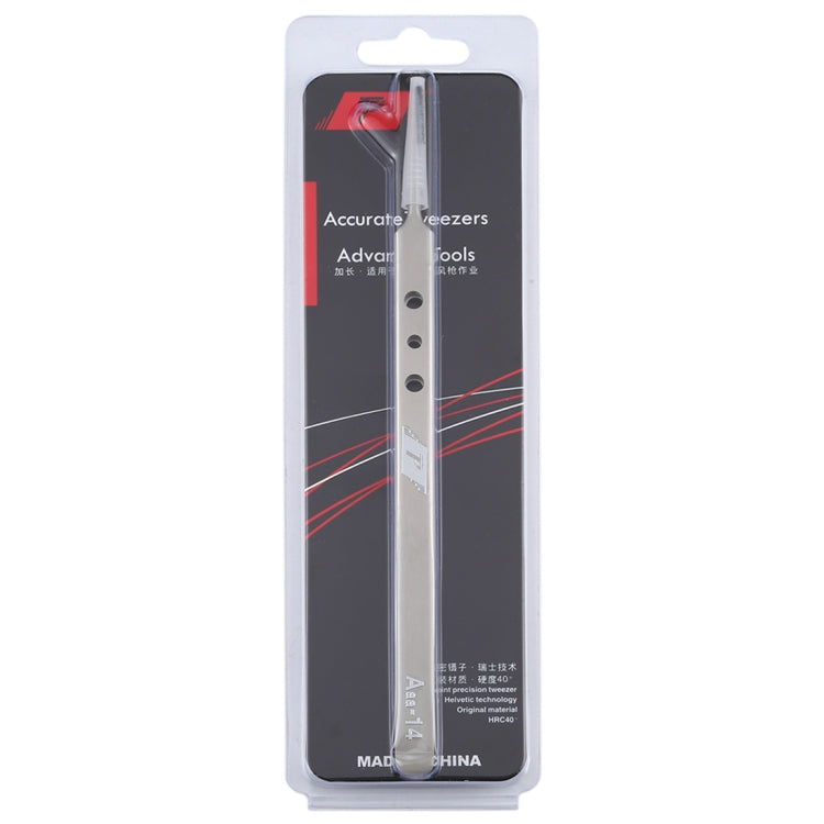 Aaa-14 Precision Repair Tweezers Long Pointed Stainless Steel, Aaa-14 – Magnetic