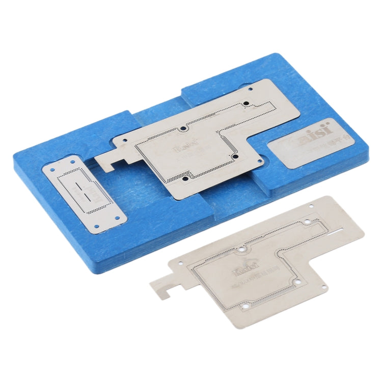 Kaisi Mainboard Middle Layer Board BGA Reballing Stencil Plant Tin Platform for iPhone X / XS / XS Max, Kaisi Stencil Plant for iPhone X Series – Magnetic