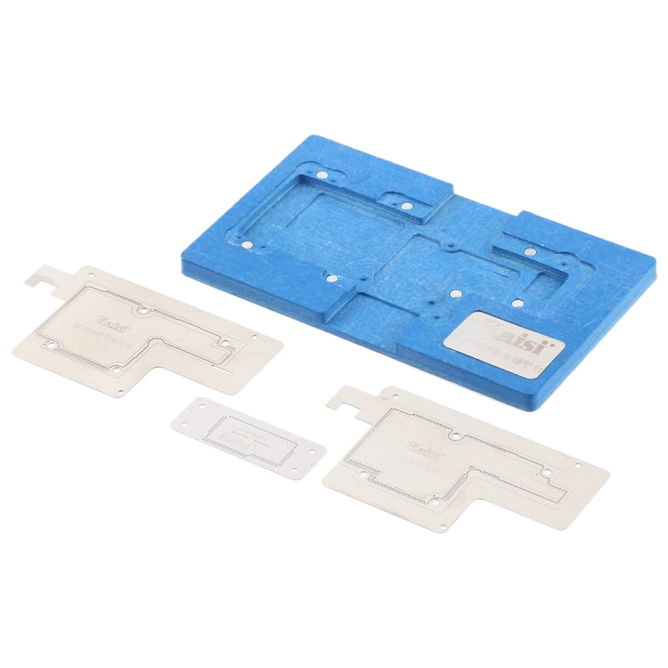 Kaisi Mainboard Middle Layer Board BGA Reballing Stencil Plant Tin Platform for iPhone X / XS / XS Max, Kaisi Stencil Plant for iPhone X Series – Magnetic