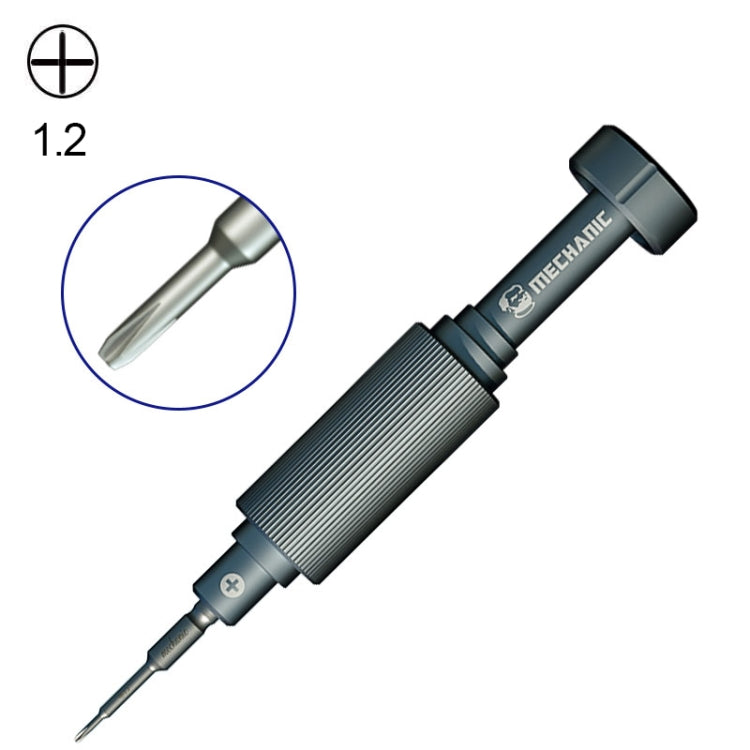 MECHANIC Mortar Mini iShell Phillips 1.2mm Phone Repair Precision Screwdriver, Phillips 1.2 – Magnetic