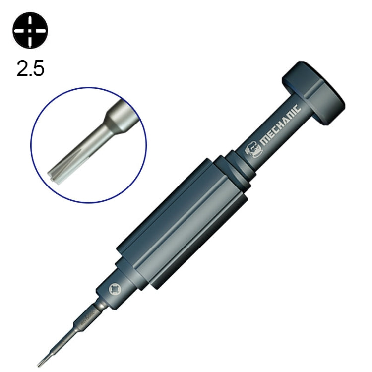 MECHANIC Mortar Mini iShell Hollow Cross Tip 2.5 Middle Bezel Screwdriver, Hollow Cross Tip 2.5 – Magnetic Hollow Cross Tip 2.5
