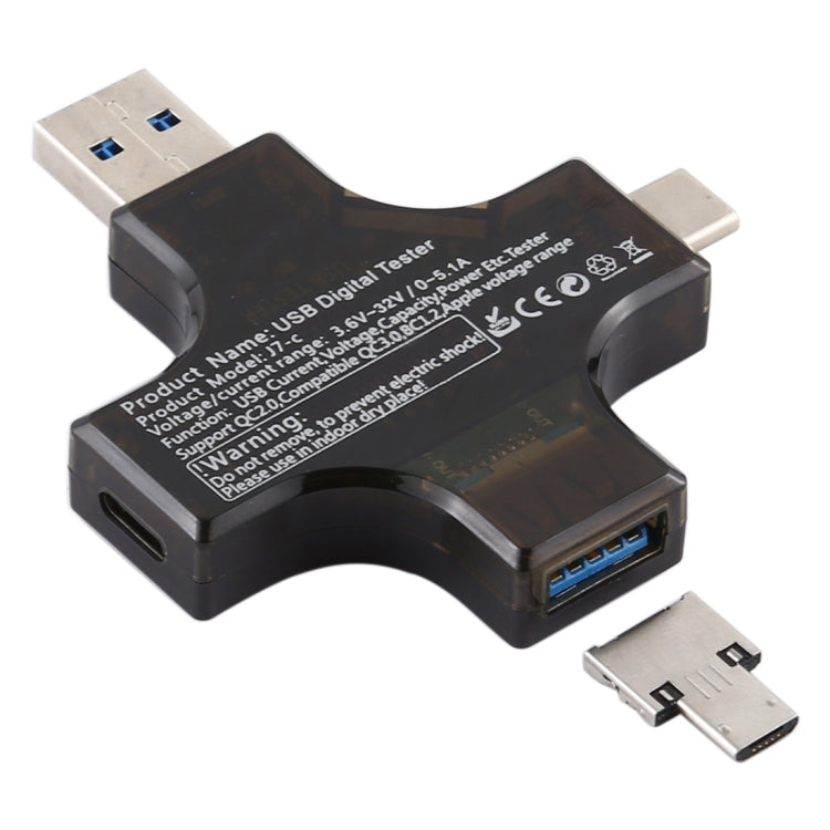 Multifunctional USB Safety Tester, Safety Tester – Durable Build, Easy to Use