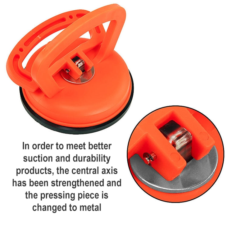 Large Car Dent Repair Puller Suction Cup Bodywork Panel Sucker, Large, Black, Large Orange – Durable Build, Easy to Use