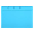 TE-110 Insulation Heat-Resistant Repair Pad ESD Mat, Size: 28 x 20cm, TE-110 (28cm x 20cm) TE-110 (28cm x 20cm)
