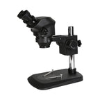 0.7X-50X Stereo Microscope Binocular Microscope With Light, 0.7X-50X(Black), 0.7X-50X(White) 0.7X-50X(Black) Black