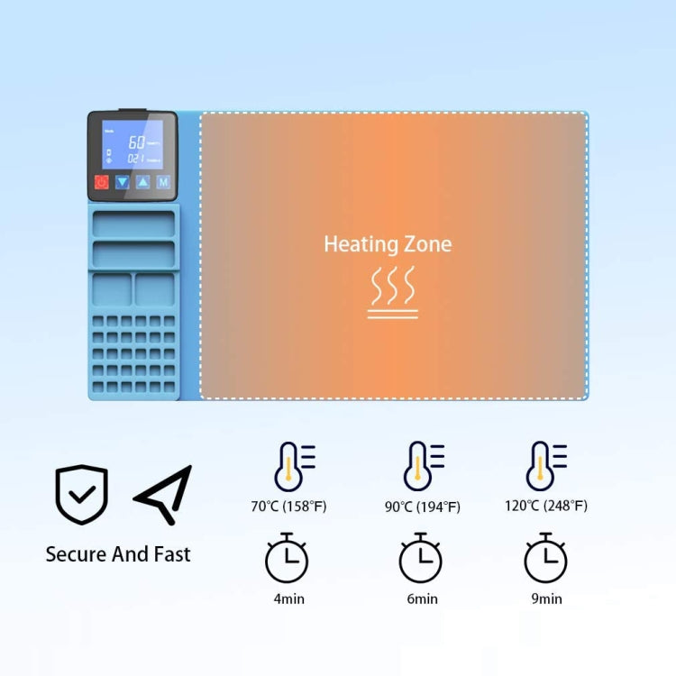 CPB CP320 LCD Screen Heating Pad Safe Repair Tool, US Plug, CPB CP320(US Plug) – Durable Build, Easy to Use