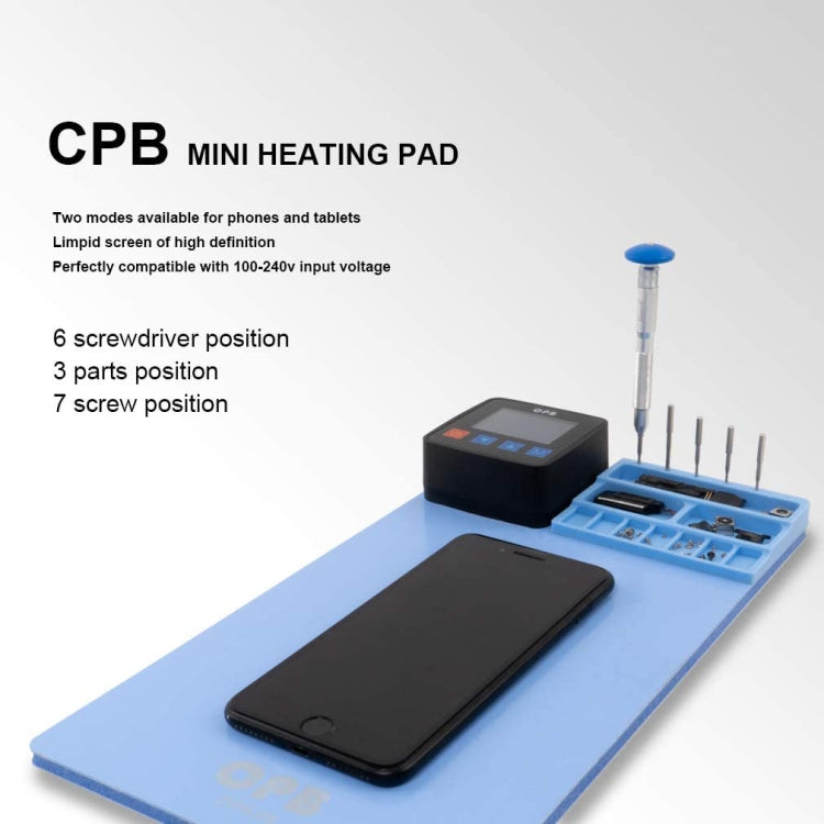 CPB CP300 LCD Screen Heating Pad Safe Repair Tool, EU Plug, CPB CP300(EUPlug) – Durable Build, Easy to Use