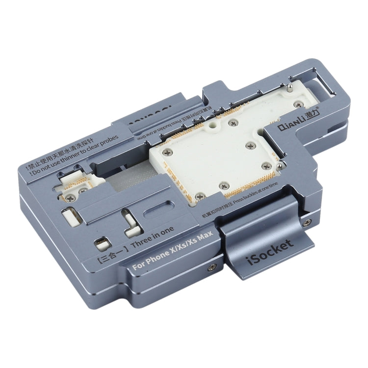 Qianli iSocket 3 In 1 Motherboard Layered Test Frame Upper Lower Layers Logic Board Function Fast Test Holder For iPhone X / XS / XS Max, Qianli iSocket For iPhone X / XS / XS Max – Durable Build, Easy to Use Qianli iSocket For iPhone X XS XS Max