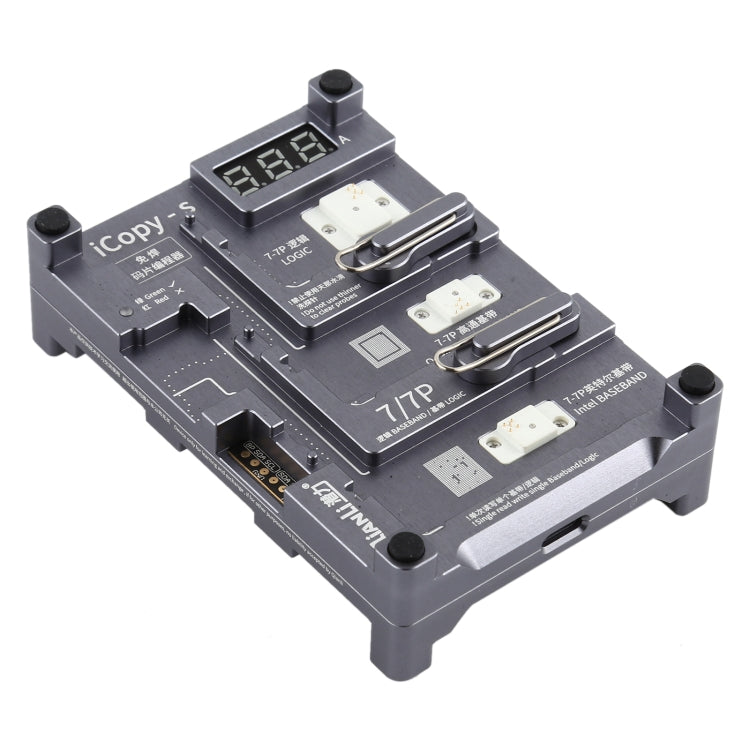 Qianli iCopy-S Double Sided Chip Test Stand 4 in1 Logic Baseband EEPROM Chip Non-removal For iPhone 7 / 7 Plus / 8 / 8 Plus – Durable Build, Easy to Use, For iPhone 7 / 7 Plus / 8 / 8 Plus