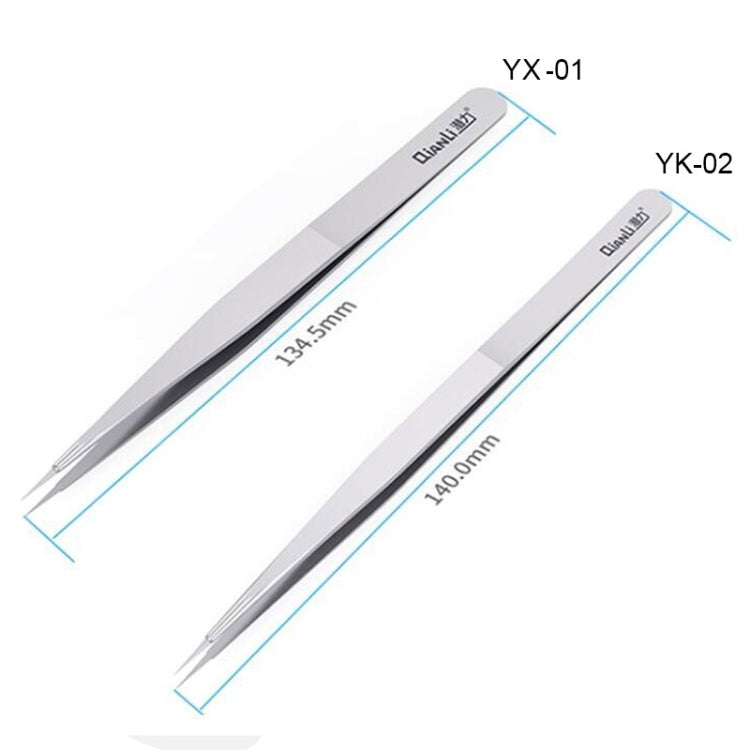 Qianli iNeezy YX-01 Stainless Steel Extra-sharp Thickened Tweezers Pointed Tweezers, YX-01 – Durable Build, Easy to Use