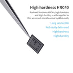 Qianli iNeezy YX-01 Stainless Steel Extra-sharp Thickened Tweezers Pointed Tweezers, YX-01 – Durable Build, Easy to Use