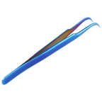 Vetus MCS-15 Bright Blue Curved Tweezers, Vetus MCS-15 – Durable Build, Easy to Use