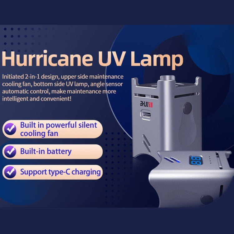 AiXun Hurricane UV Lamp With Cooling Fan, AiXun Hurricane – Durable Build, Easy to Use