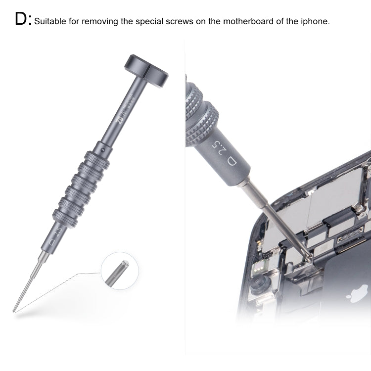 QIANLI 5 in 1 Multi-purpose 2D Grenade Magnetic Screwdriver Set, 2D – Magnetic