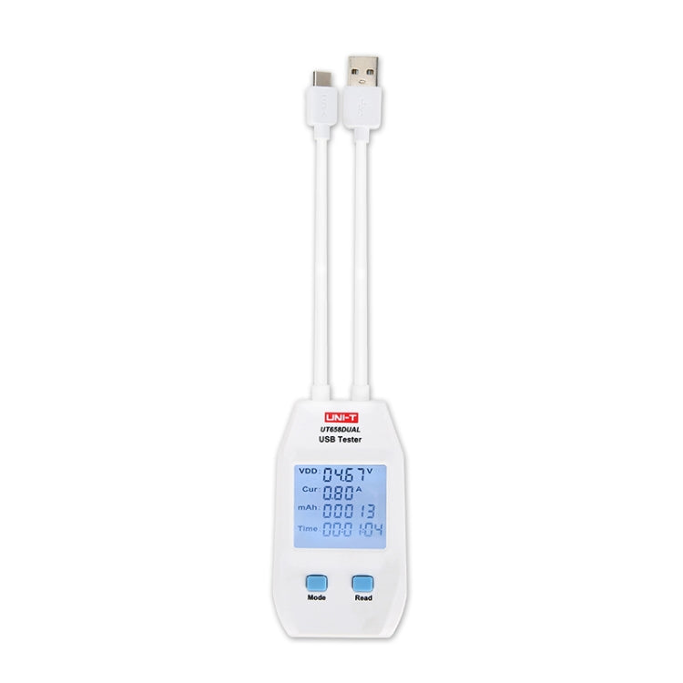 UNI-T USB Voltmeter Ammeter Tester UT658DUAL, UT658DUAL – Durable Build, Easy to Use