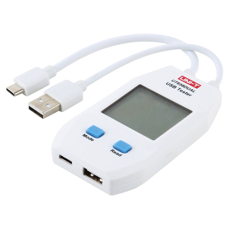 UNI-T USB Voltmeter Ammeter Tester UT658DUAL, UT658DUAL – Durable Build, Easy to Use