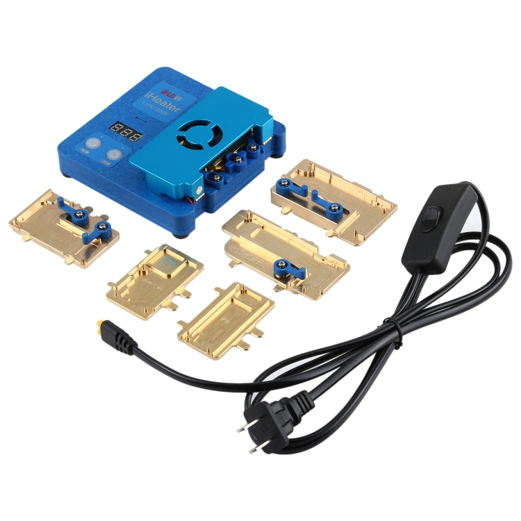 AIXUN iHeater Double Layers Board Pre-heating Soldering Rework Station for iPhone X-12, US Plug, AIXUN iHeater – Magnetic, Flip