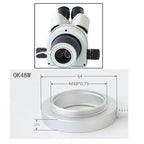 LED Ring Light Source for Microscope, 65mm