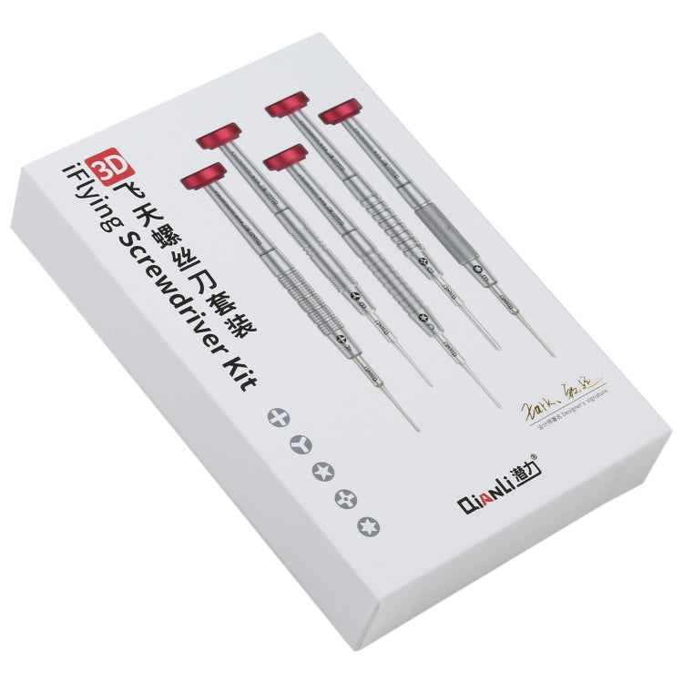 Qianli iFlying 5 in 1 Aluminum Handle Anti-slip Screwdriver, Qianli iFlying 5 in 1 – Magnetic, Aluminum Alloy