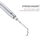 Qianli iFlying 5 in 1 Aluminum Handle Anti-slip Screwdriver, Qianli iFlying 5 in 1 – Magnetic, Aluminum Alloy