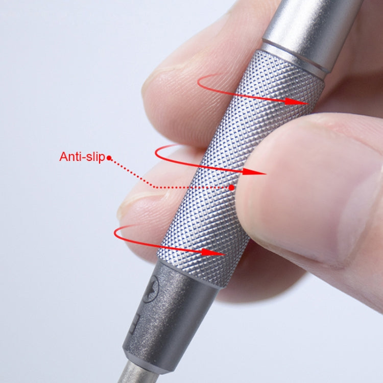 Qianli iFlying 5 in 1 Aluminum Handle Anti-slip Screwdriver, Qianli iFlying 5 in 1 – Magnetic, Aluminum Alloy