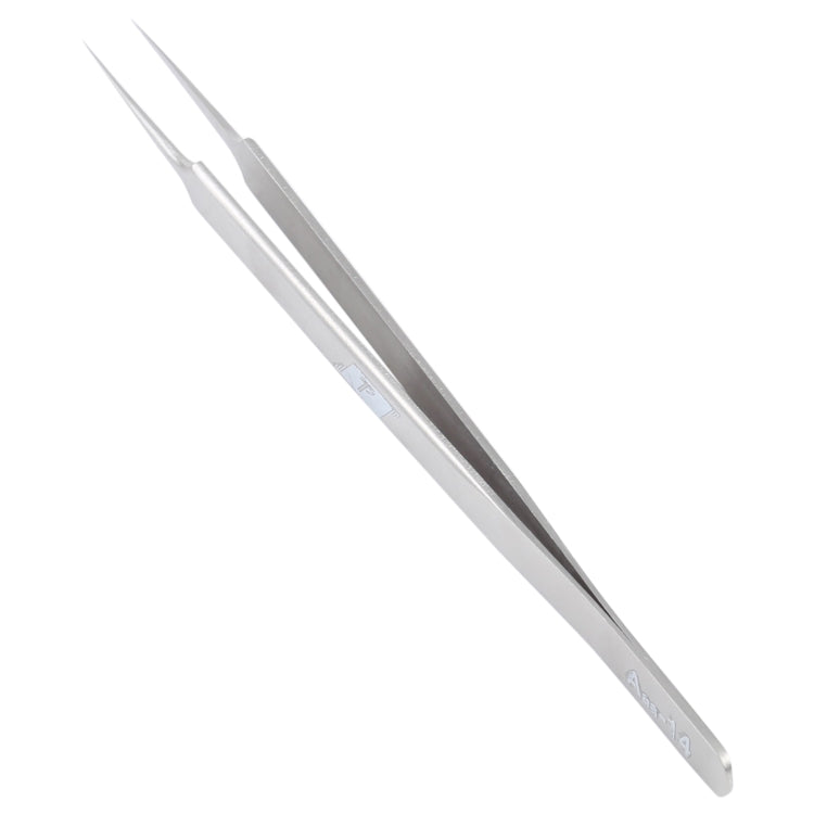 Aaa-14 Stainless Steel Ultra Fine High Hardness Tenacity Durable Tweezers, Aaa-14 Aaa-14