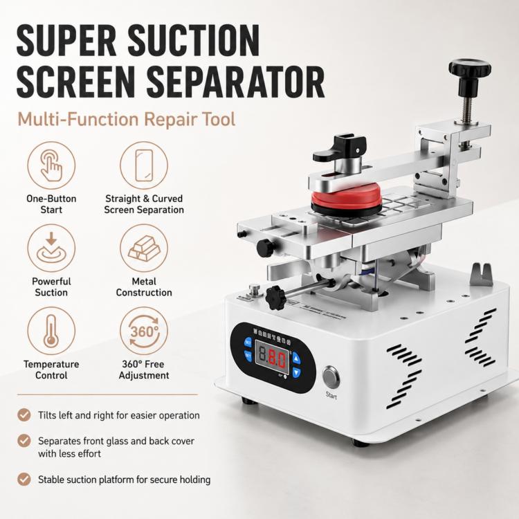 TBK 988C LCD Rotary Separator Middle Frame Remover, TBK 988C