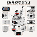 TBK 988C LCD Rotary Separator Middle Frame Remover, TBK 988C