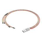QianLi Silicone Power Cable for iPhone 11 to 14 Series – Durable Build, Easy to Use Default Title