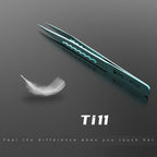 2UUL & WYLIE Ti11 Titanium Alloy Straight Tip Tweezers, Ti11 – Magnetic, Non-slip