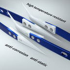 Mijing Antistatic Precision Diamagnetism Tweezers(Straight), Curved, Straight – Non-slip