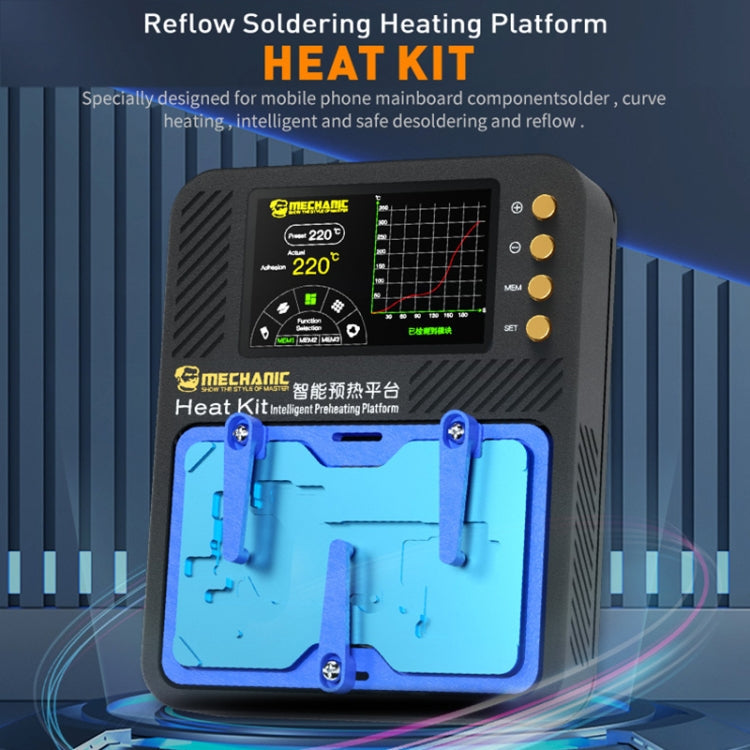 Mechanic Reflow Soldering Heating Platform , US Plug, Reflow (US Plug), Reflow (EU Plug) – Durable Build, Easy to Use