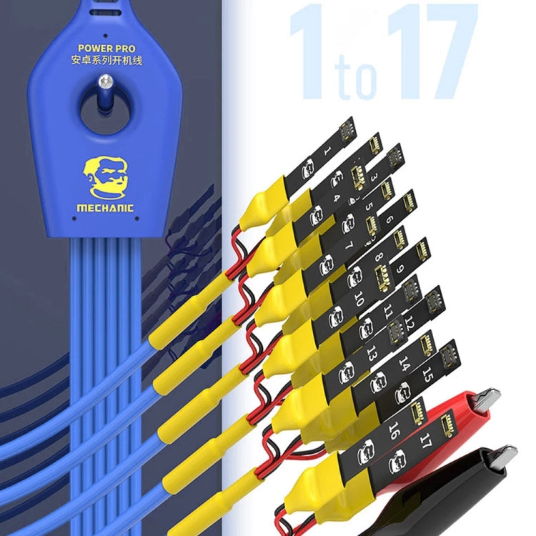 Mechanic Power Pro 17 in 1 Mobile Phone Power Supply Test Cable for Android, Power Pro 17 in 1 – Durable Build, Easy to Use