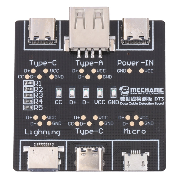 MECHANIC DT3 USB Data Cable Detection Board Short Circuit On-Off Switching Tester, DT3 Tester – Data Transmission, TPU DT3 Tester