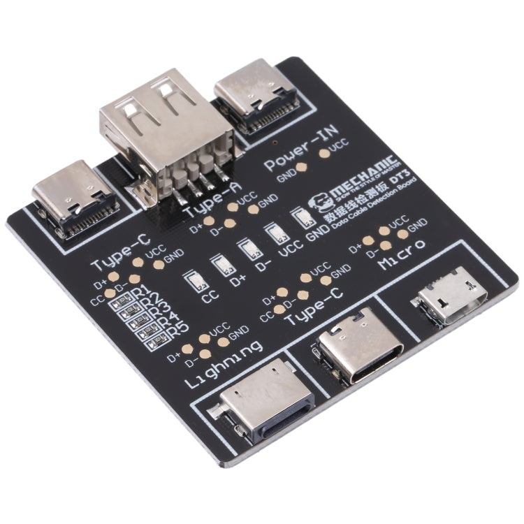 MECHANIC DT3 USB Data Cable Detection Board Short Circuit On-Off Switching Tester, DT3 Tester – Data Transmission, TPU