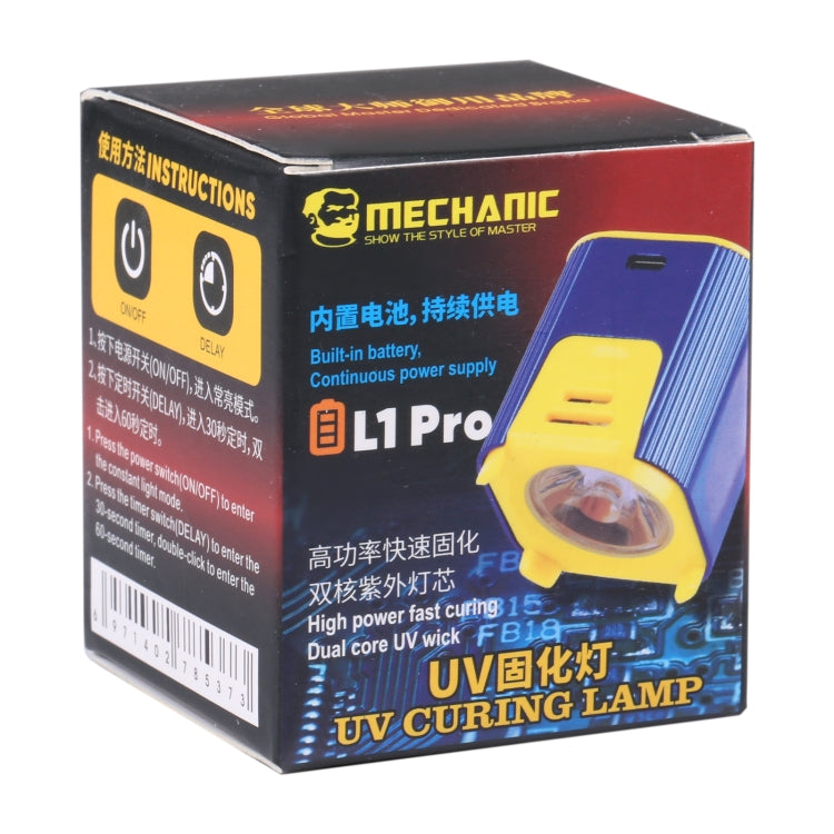 MECHANIC L1 Pro Intelligent Double Lamp Beads UV Curing Light, MECHANIC L1 Pro